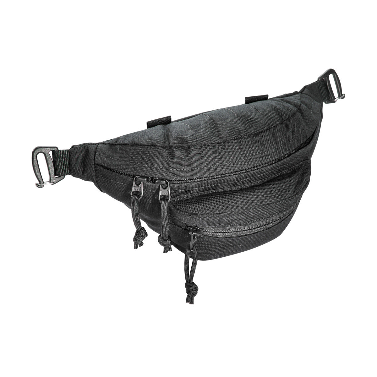 Gürteltasche, Nylon, Schwarz, Reißverschluss, Hauptfach