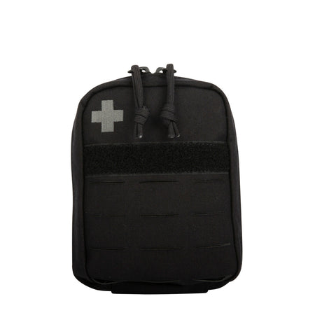 erste Hilfe Tasche, Medizinische Tasche, Kartenfach, Gurtband, Schwarz