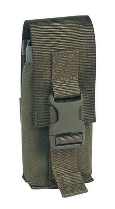 Tasche, Gürteltasche, Nylon, Dunkelgrün, Klettverschluss
