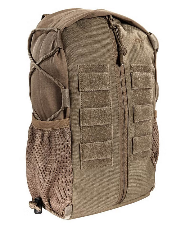 Taktischer Rucksack, Lastaufnahme, gepolstert, Mesh-Seitentasche, Reißverschlussfächer