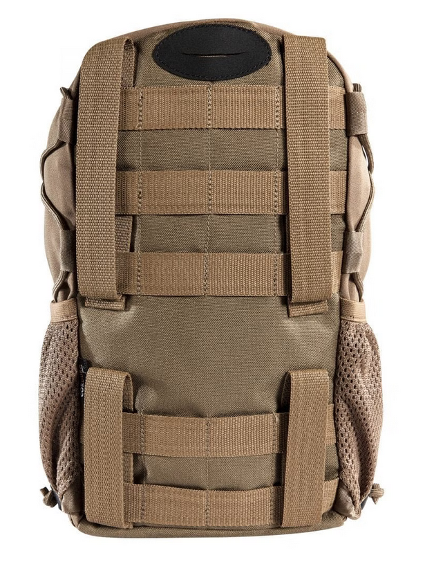 Rucksack taktisch, Molle-System, Tarnfarbenes Khaki, Mesh-Seitenfächer, Schulternriemen