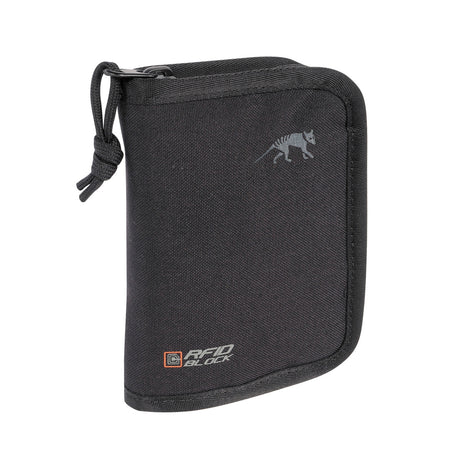 wallet, Reißverschluss, kompakt, schwarz, Gewebe