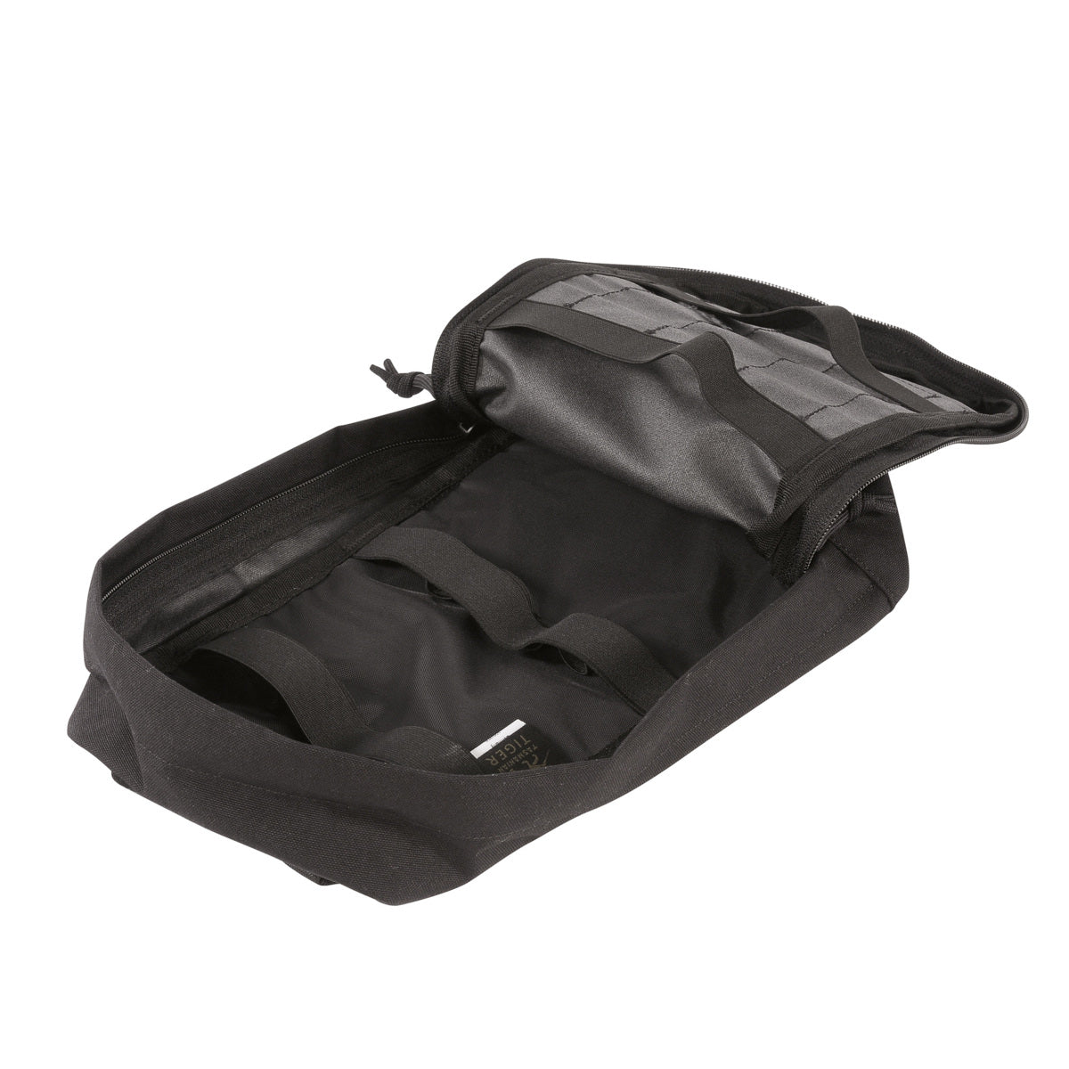 Tasche, Umhängetasche, Kanvas, Schwarz, Reißverschluss