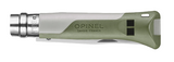 messer, hülle, Opinel, sicherheitsring, olivgrün