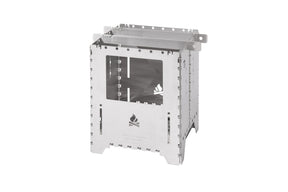 Camping stove, Portable stove, Aluminium, Faltbar, Belüftungsschlitze