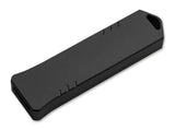 Powerbank, Externe Batterie, USB-C-Anschluss, Schlank, Schwarz