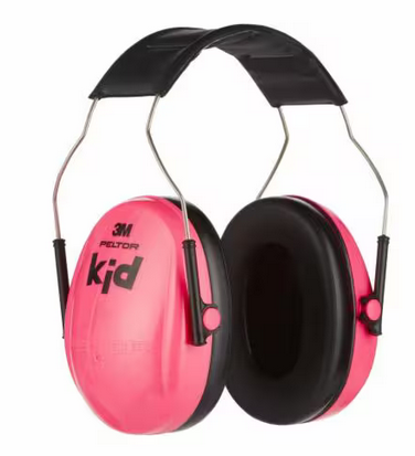 Kopfhörer, Over-Ear, Schutzeinlage, pink, 3M Peltor Kid