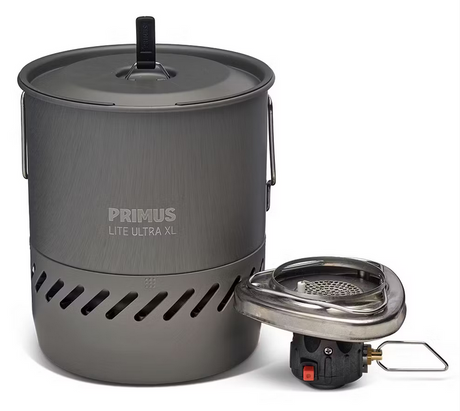 camping stove, gas stove, portable stove, black, compact
