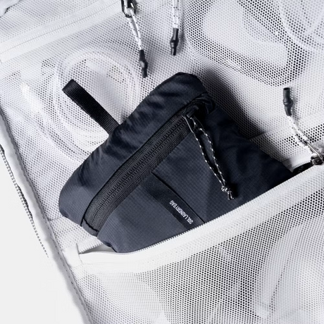 Kompaktbeutel, Minibox, Reißverschlussfach, Stofftasche, Geldbörse