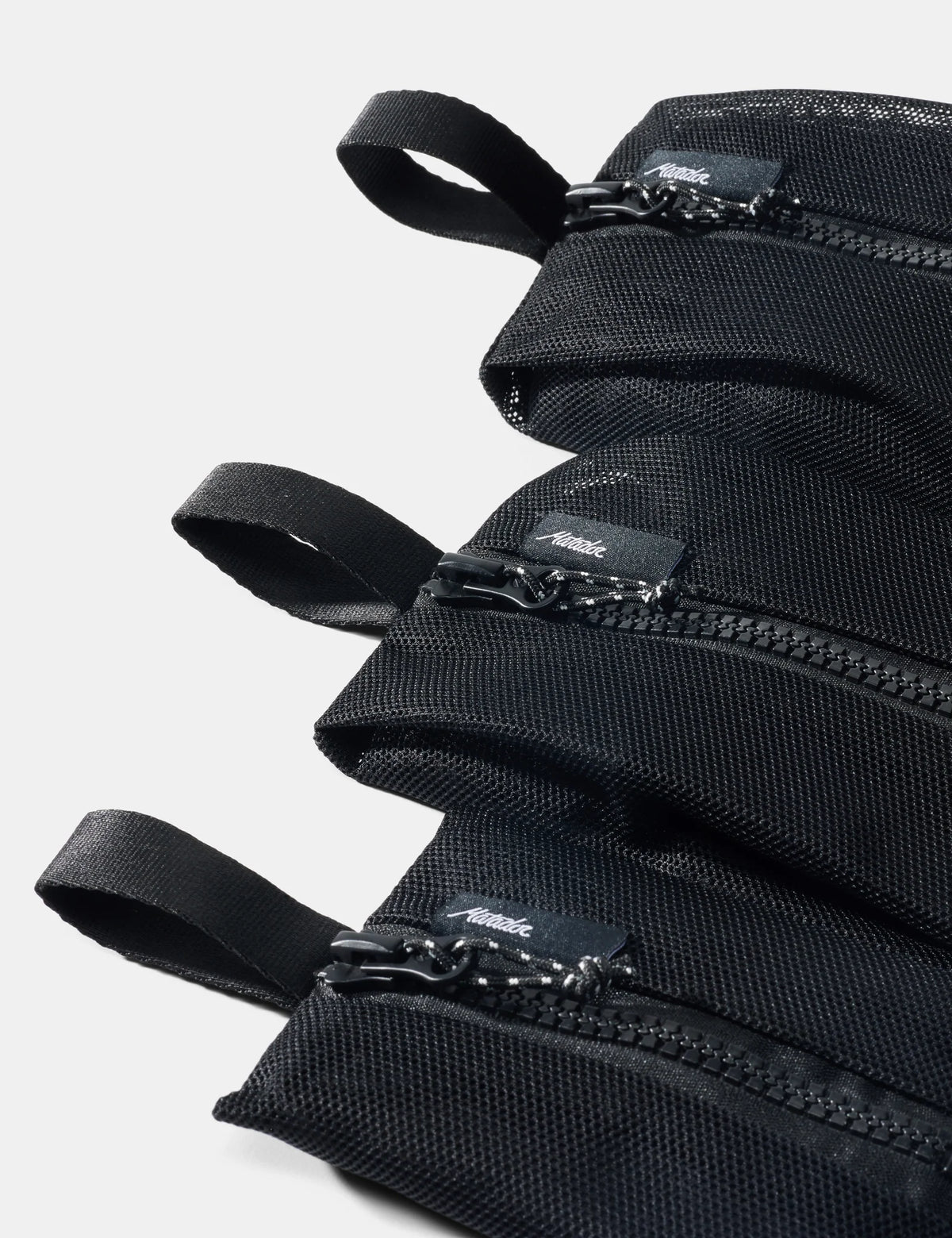 Matador - Mesh Organizer Bag Set schwarz (3er Set)