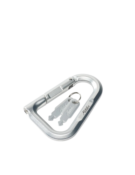 Karabiner, Aluminium, Silber, Schlüsselanhänger, Schnalle