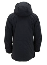Winterjacke, Hoodie, Jacke mit Kapuze, Dunkelblau, Gesteppte Jacke