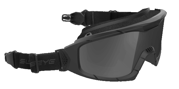 Schutzbrille, Sportsbrille, Gläser, Klettverschlussgurt, Verstellbares Gurtband