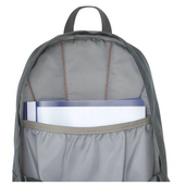 Rucksack, Rucksack, Material: Nylon, Graues Design, Vordertasche