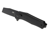 Klinge, Klappmesser, Grau/Schwarz, Flachmesser, EDC Messer