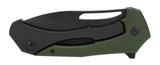 Taschenmesser, Grün, Klappmesser, Ersatzgriff?, Riegelverschluss