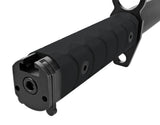 Griff, Griffplatte, Pistolengriff, schwarz, Metallkomponente