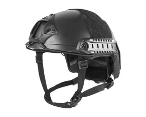 taktischer helm, Montagerails, Balaclava-Pad, verstellbare Gurte, schwarz, helm, taktische-helm, schwarz, war-helm, strappen-