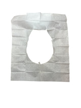 u-shaped apron, disposable apron, paper-like, opening hole, white/gray, Papiertragetasche, gefaltet, Ausschnitt, wiederverwen