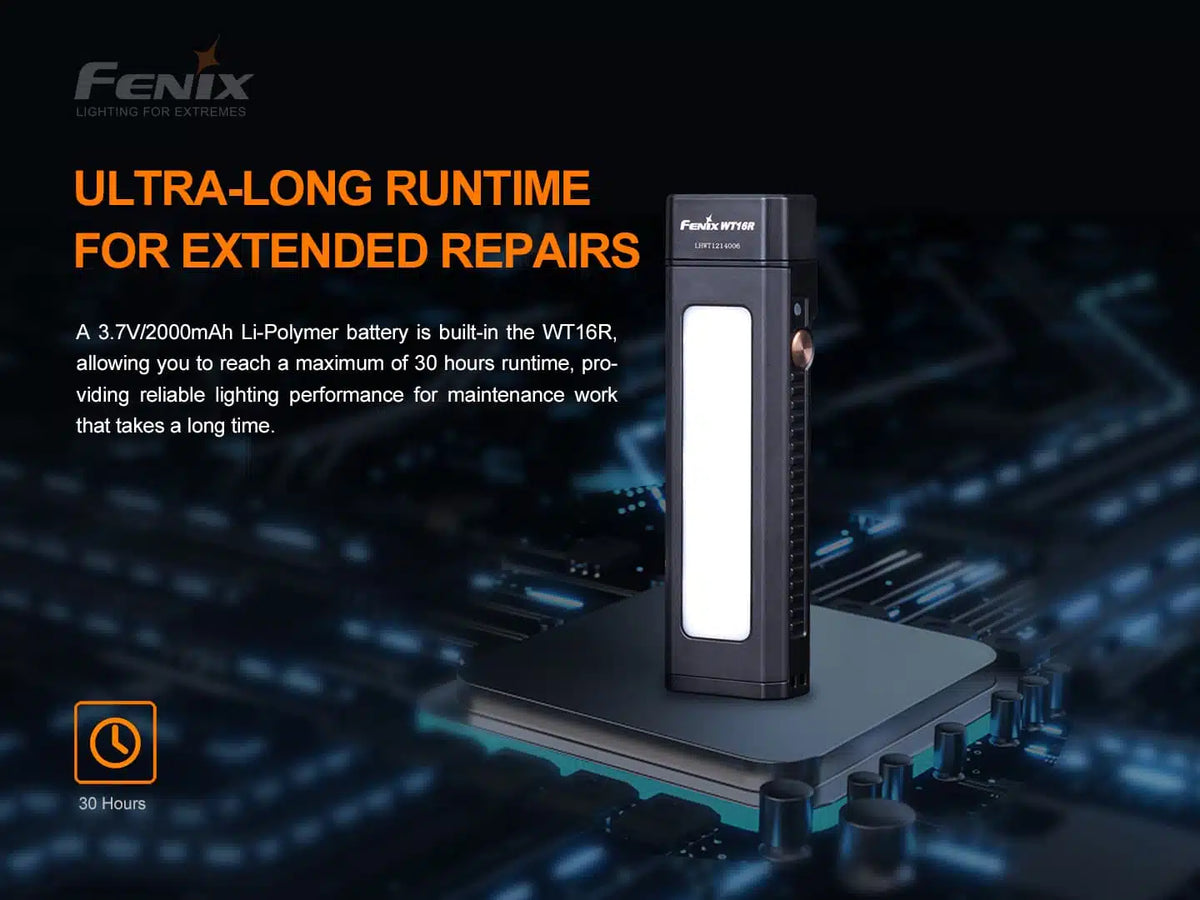 Fenix - WT16R Taschenlampe (300 Lumen)