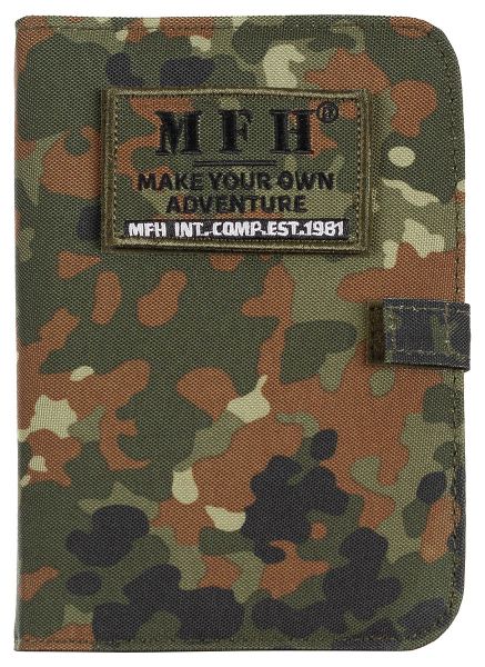 Terminplaner, A6, flecktarn