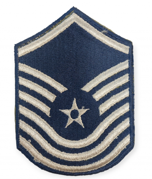 Stickabzeichen - USAF Senior Master Sergeant (ca. 14,5 x 9,2 cm)