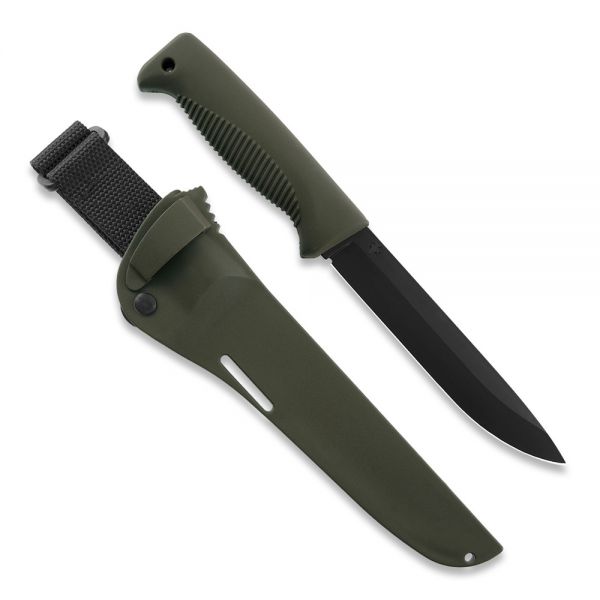 Peltonen Knives - M95 Ranger Puukko grün, PTFE Teflon, Kompositscheide (grün)