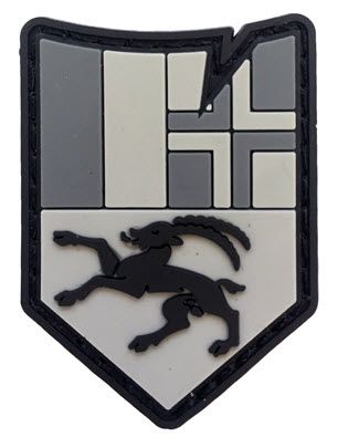 Klettabzeichen Graubünden Tactical - black