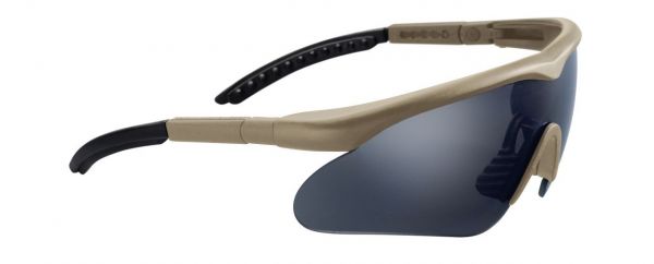 Swisseye Tactical - Brille Raptor rubber brown