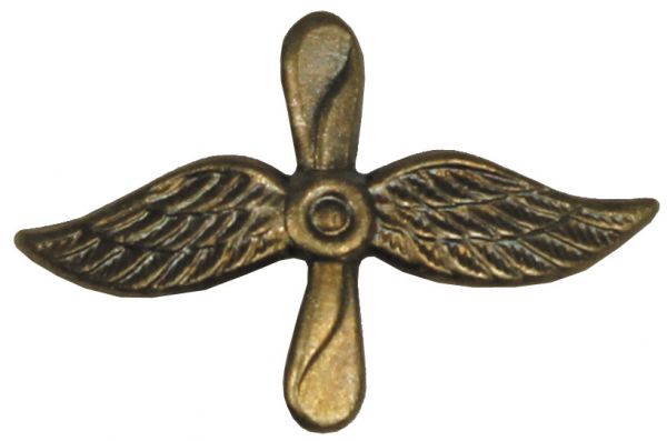 CZ/SK Metallabzeichen, bronze, &quot;Luftwaffe&quot;, neuw.