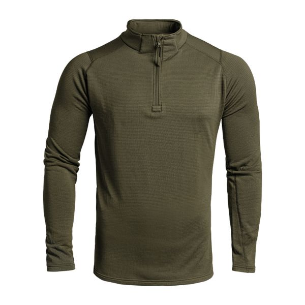 A10 Equipment - THERMO PERFORMER Zipper Shirt -10°C &gt; -20°C (oliv)