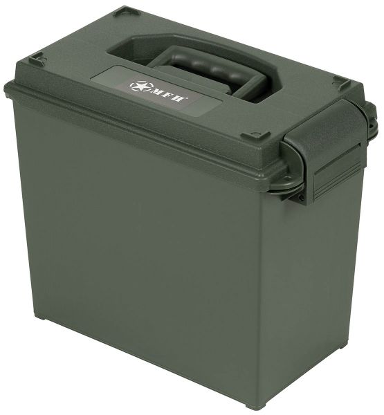 US Munitionskiste, Kunststoff, Cal. 50 mm, gross, oliv