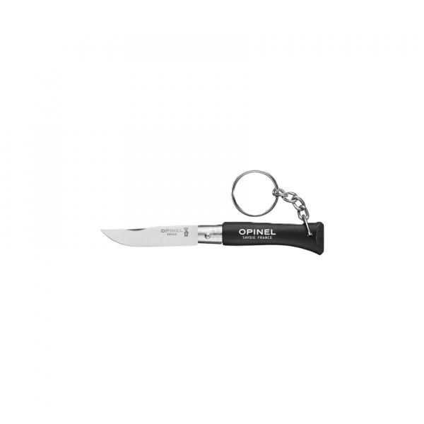 Opinel - Schlüsselanhänger No. 04 Inox (schwarz)
