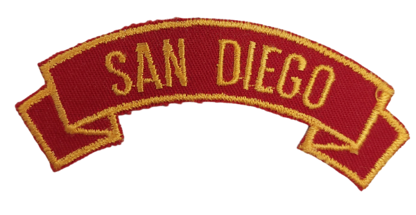 Stickabzeichen - San Diego