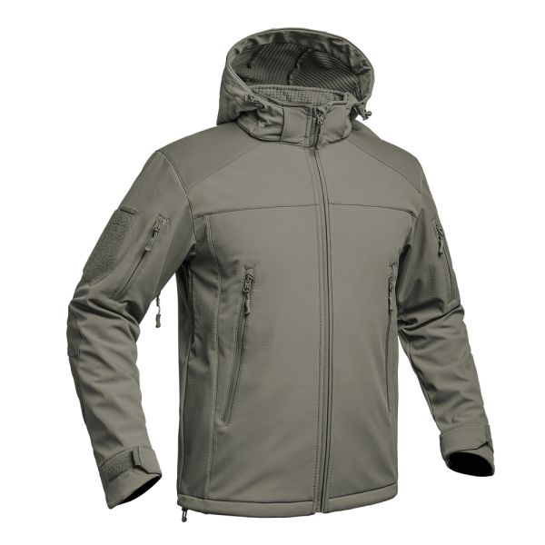 A10 Equipment - V2 Fighter Softshelljacke (oliv)