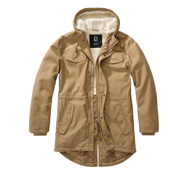 Brandit - Marsh Lake Teddyparka camel