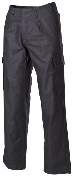 BW Moleskinhose, schwarz, gr. Grössen nach original BW TL