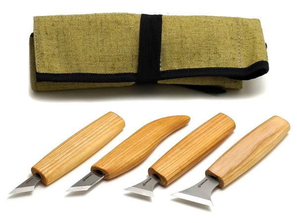 BeaverCraft - S05 Spanholzschnitzmesser-Set