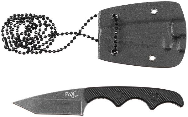 Messer, &quot;Neck II&quot;, G10-Griff, Scheide