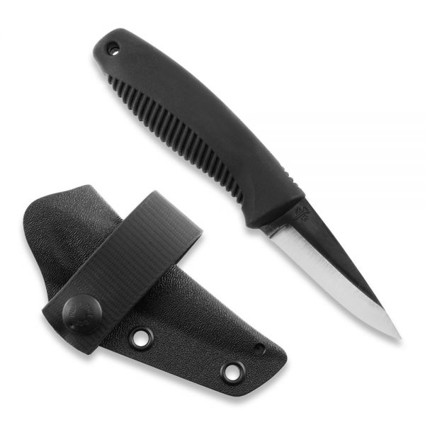 Peltonen Knives - M23 Ranger Cub schwarz, unbeschichtet, Kydexscheide (schwarz)