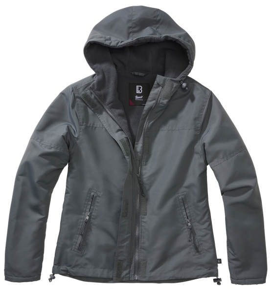 Brandit - Women Frontzip Windbreaker anthracite