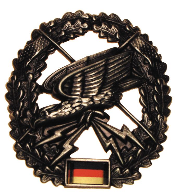 Image of BW Barettabzeichen, "Fernspäher", Metall