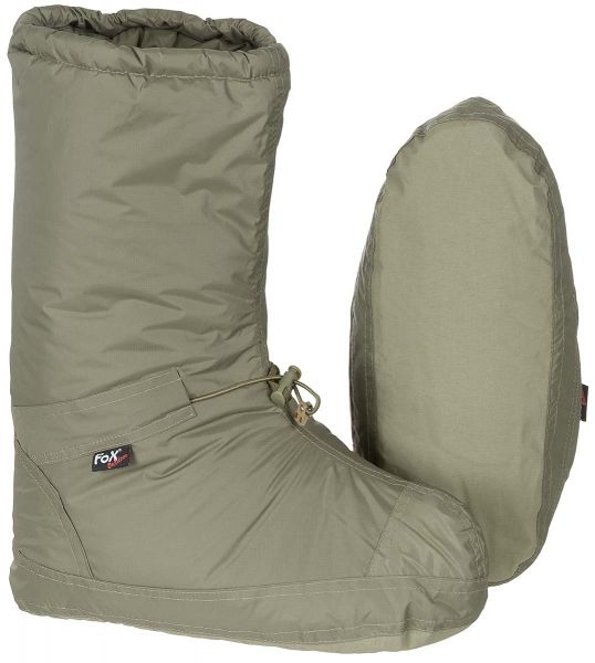 Biwakschuhe, &quot;Polar&quot;, winddicht, oliv