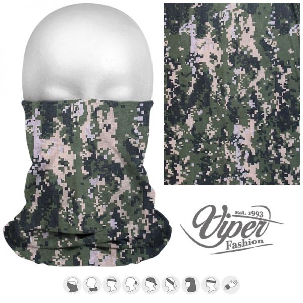 Mehrzweckschal 9 in 1, AT-Digital &quot;Camouflage&quot;