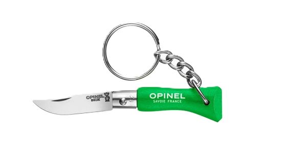 Opinel - Schlüsselanhänger No. 02 Inox (grün)