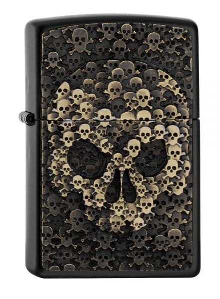 Zippo Feuerzeug - Skull in Skull
