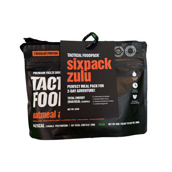 Tactical Foodpack - Sixpack Zulu (6 Mahlzeiten)