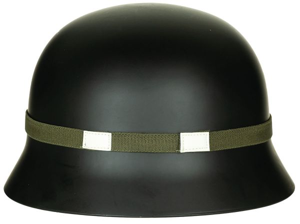 US Helmgummi, oliv, mit Leuchtpunkten