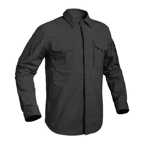 A10 Equipment - Shirt Fighter Langarm (schwarz)