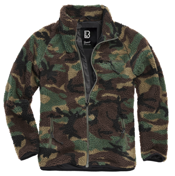 Brandit - Teddyfleece Jacket woodland